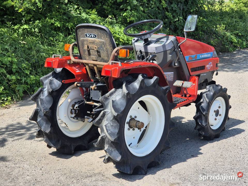 Traktorek traktor YANMAR KE4D 14 44 Yanmar Małuszyn