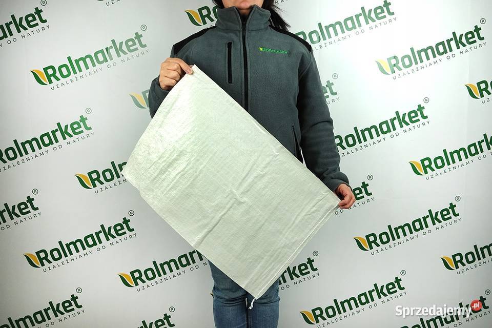 Worki białe polipropylenowe BIAŁY worek 15 25 50 Cieśle