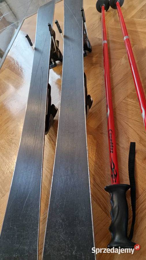 narty dziecięce 100 plus kije Zakopane