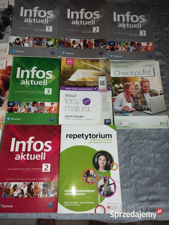 Książki do technikum Żyrardów sprzedam