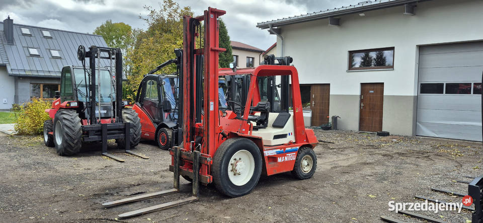 Terenowy Wózek Widłowy Manitou MCE 25 Przesuw Wózki widłowe mazowieckie Małkinia Górna sprzedam