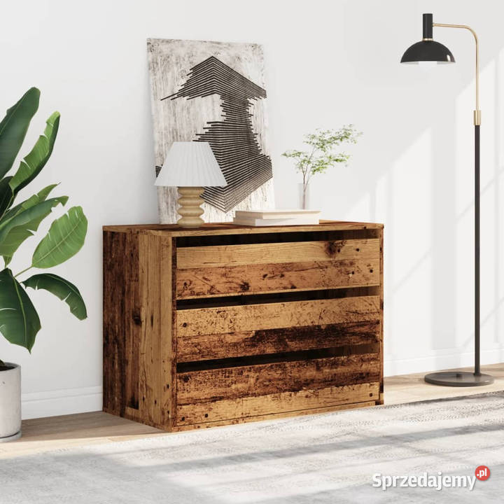 Komoda stare drewno 80x41x58 materiał Warszawa