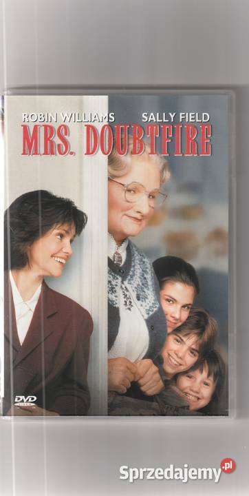 Mrs Doubtfire Robin Williams DVD DVD mazowieckie Pruszków