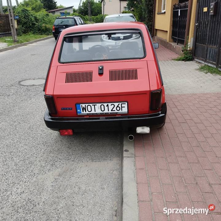 Fiat 126ELEGANT GWINT TARCZE PRZÓD ZAMIANA Otwock