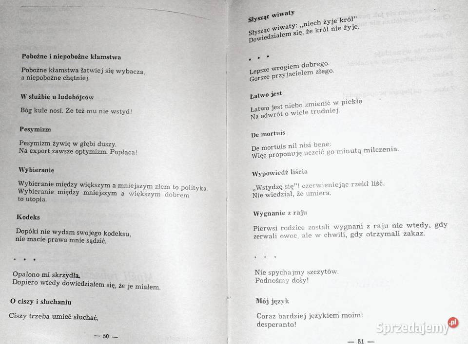 Śmiesznoty Jan Izydor Sztaudynger Chełm