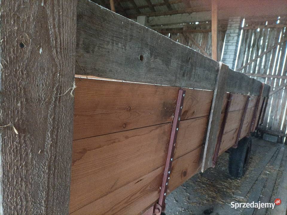 Sprzedam przyczepę rolniczą drewnianą Zelów