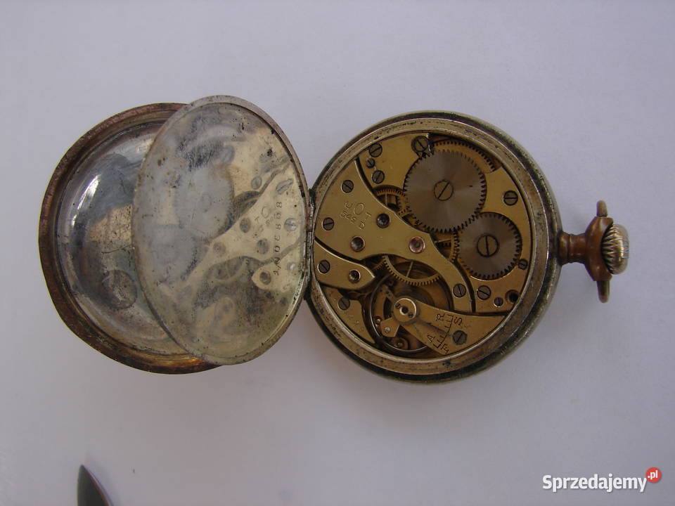 Prima Homis Watch stary zegarek kieszonkowy werk Warszawa
