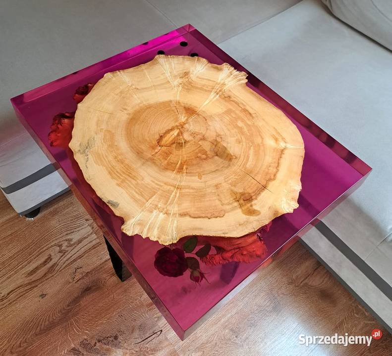 Stolik kawowy zywica klon jesionolistny Opole