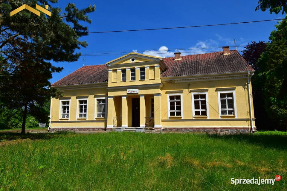 Dwór z pałacem i stajnią w Goraju Gościszewo sprzedam