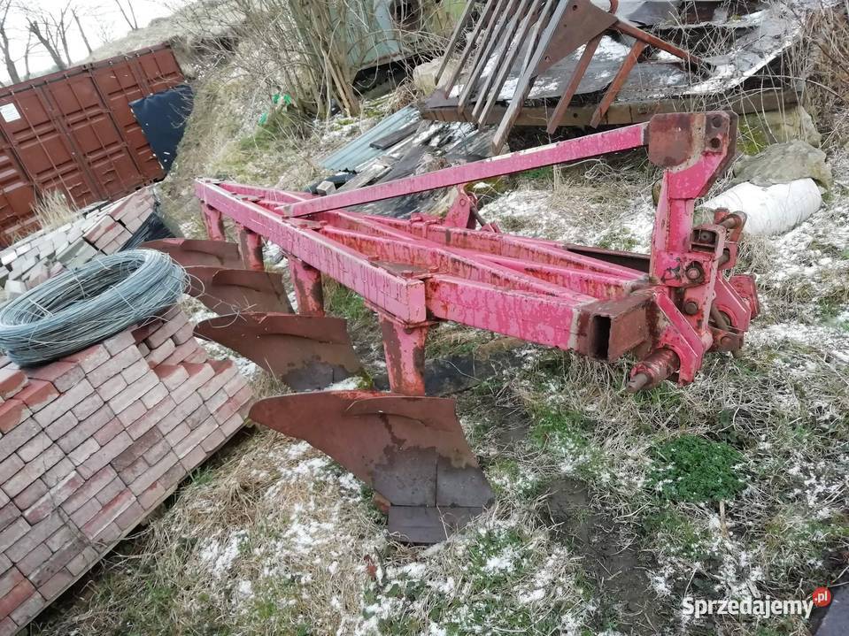 Pług 4 zagonowy Pługi Pietrzykowo