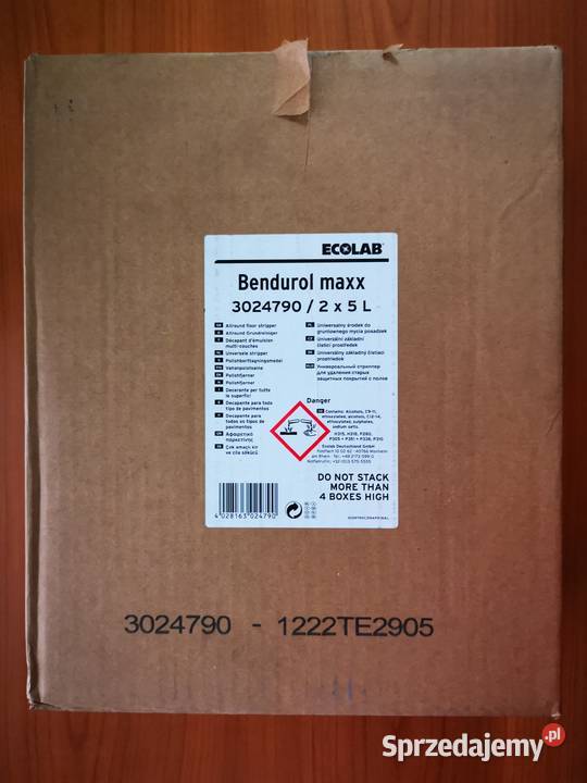 ECOLAB BENDUROL MAXX 5L mazowieckie Warszawa