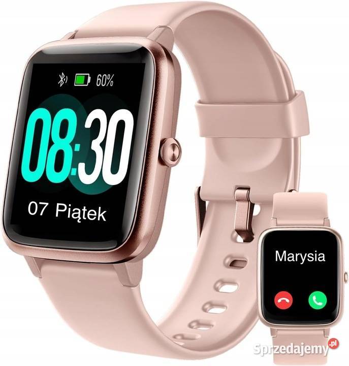 Zegarek Smartwatch POLSKI MENU wodoodporny Zawiercie
