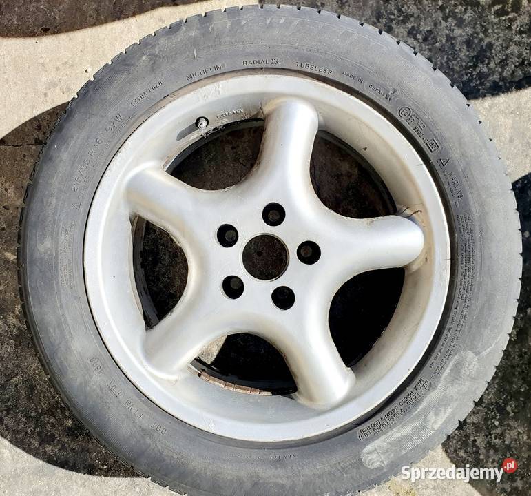 4 Alufelgi 16 5x108 ET 36 365 7Jx16H2 z oponami Rozmiar 16" mazowieckie Grójec sprzedam