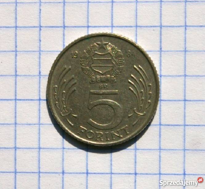 5 FORYNTÓW 5 FORINT 1984 WĘGRY Piszczac sprzedam