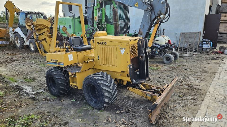 Koparka łańcuchowa pługoukładacz Vermeer V4750 mazowieckie Sochaczew