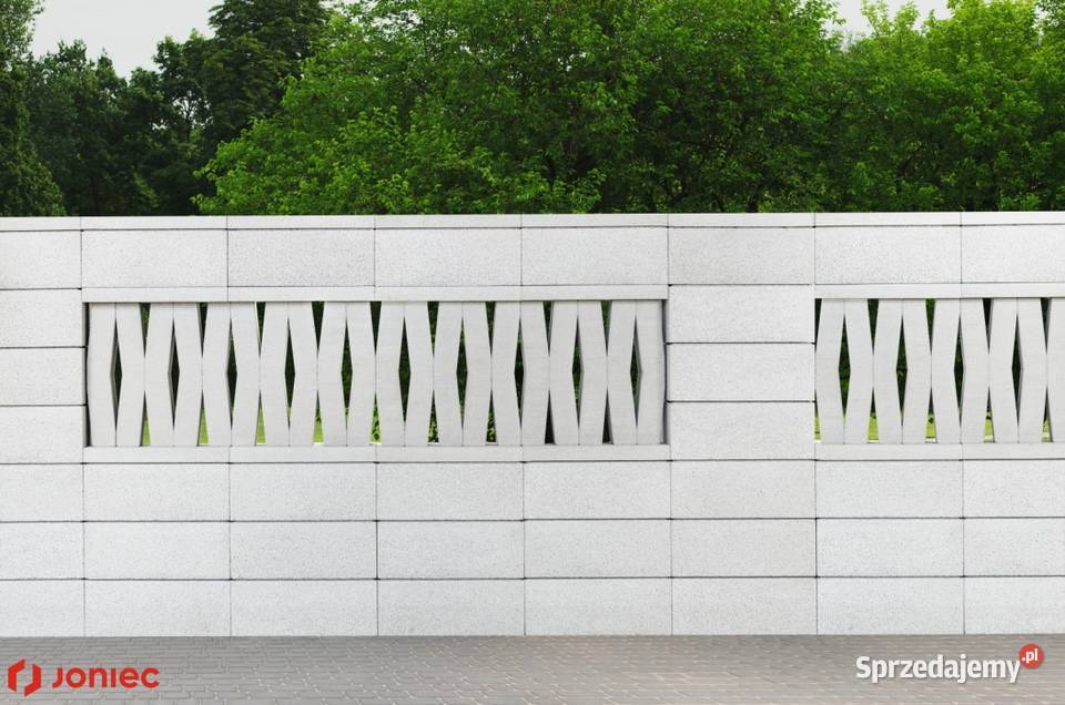 Elementy Joniec KOMBO przęsła betonowe panele