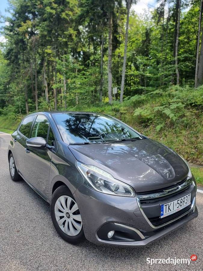 Peugeot 208 16 HDi 2018r świętokrzyskie Górno