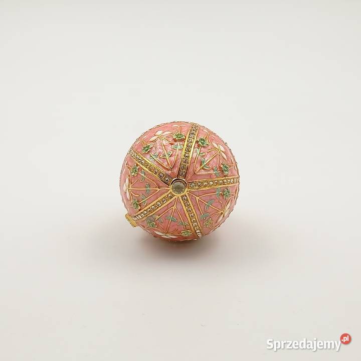 Jajko jajo faberge pojemniki szkatułka śląskie Zawiercie