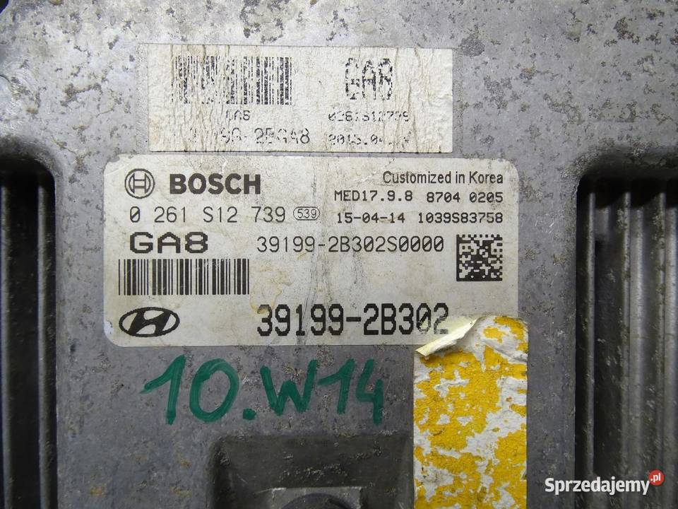 KOMPUTER STEROWNIK SILNIKA 16 T GDI HYUNDAI I30 Komputery