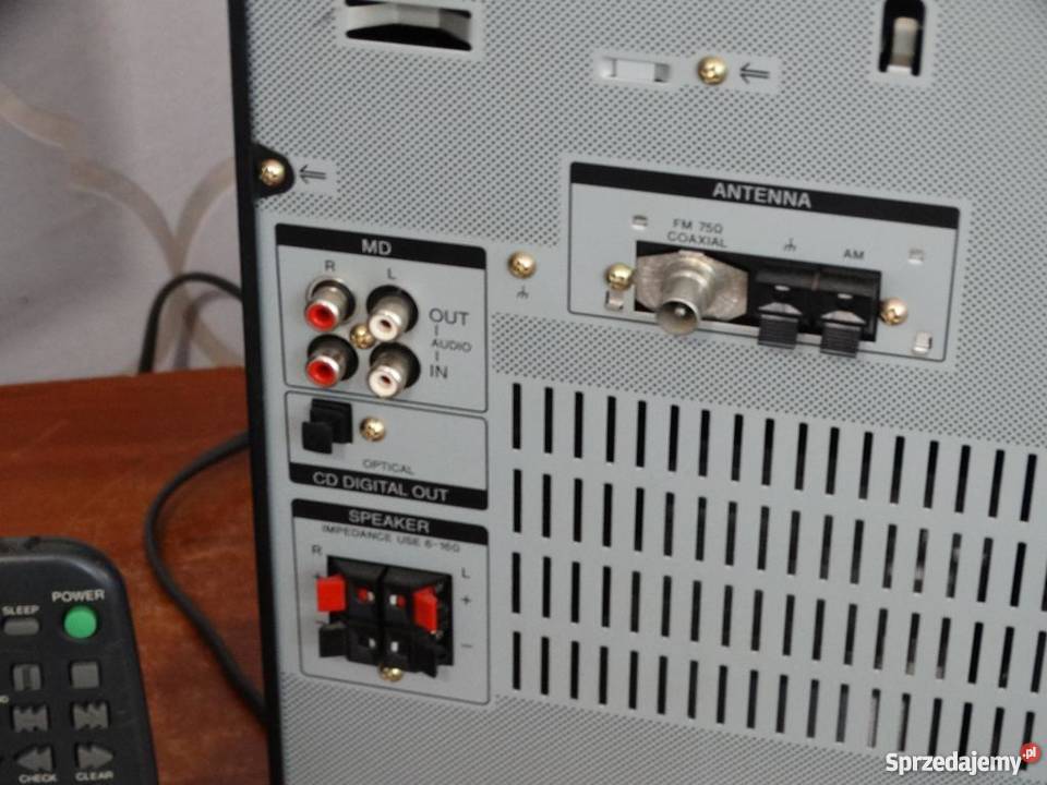 Wieża Sony HCDRX50 pilot mocna i sprawna WYSYŁKA Jasło