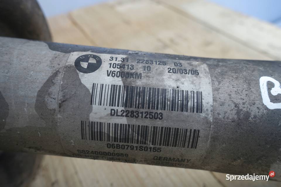 BMW E60 M5 50 V10 PRZEDNI AMORTYZATOR lewy przód Rudka sprzedam