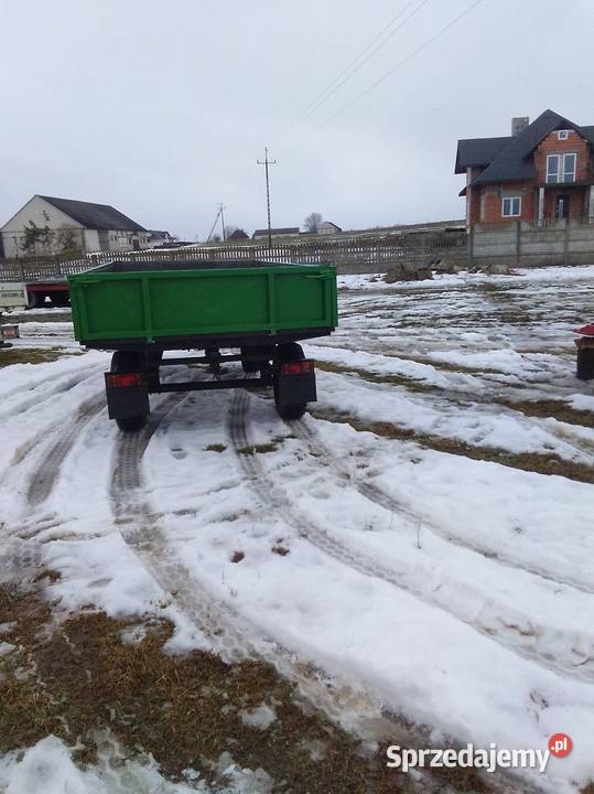 Przyczepa 4 tony podlaskie Łomża sprzedam