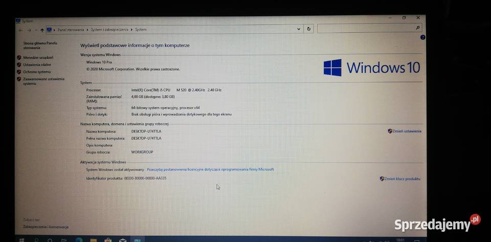 Lenovo Thinkpad T510 i5560M 4GB Ram pomorskie Gdynia
