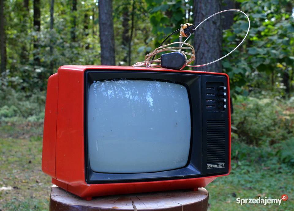 Telewizor Junost 402B PRL Żarki-Letnisko