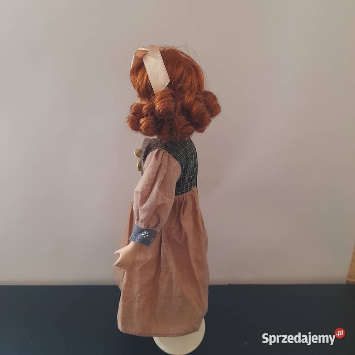 Lalka porcelanowa wys405 kolekcjonerska Bogatynia