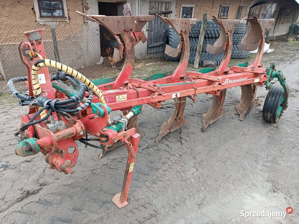 Pług Kverneland ES80 vario 4 skibowy nieuszkodzony Pługi Suwałki sprzedam