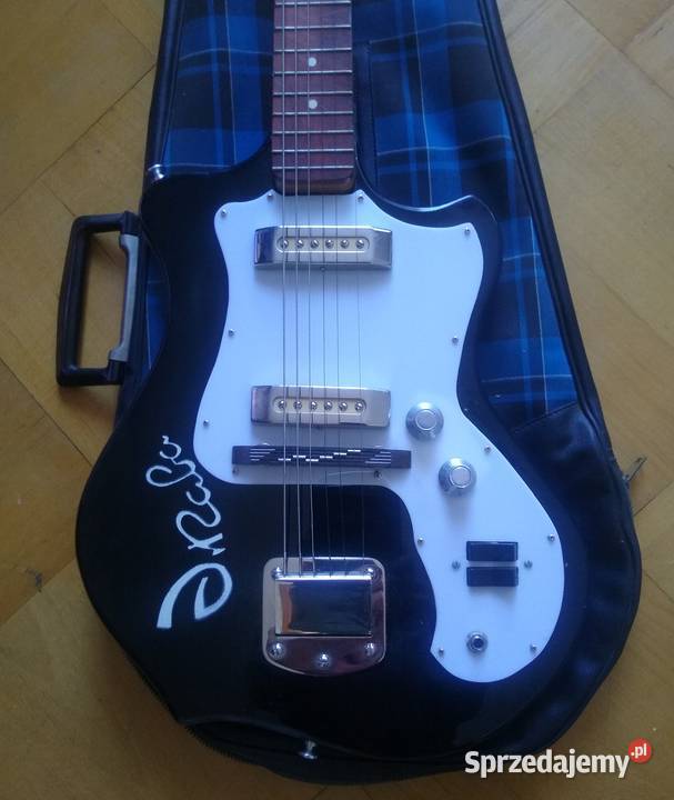 gitara elektryczna z lat 60 rosyjska UNIKA 2 elektryczna Gitary i akcesoria