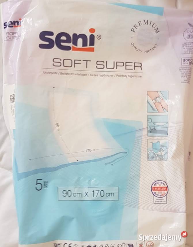 Seni Super Trio pieluchomajtki L podkłady Zielona Góra