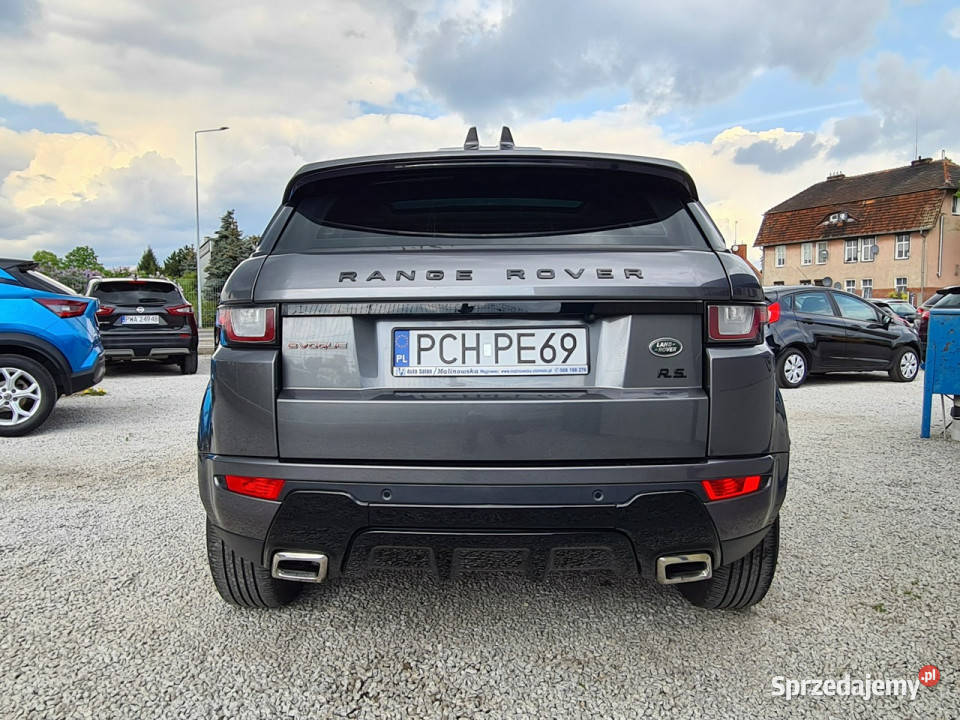 Land Rover Range Rover Evoque SzklanyDach Navi Zarejestrowany w Polsce Wągrowiec sprzedam