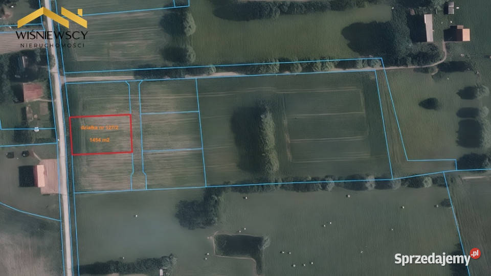 Działka budowlana 1480 m2 WikrowoElbląg