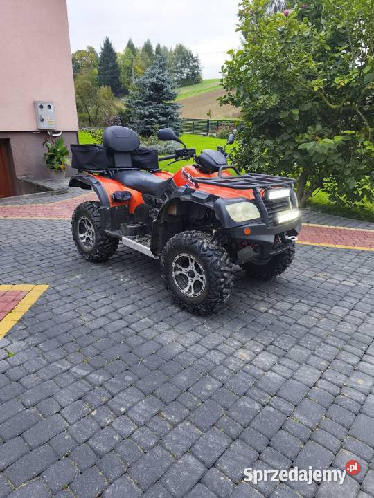 Cf Moto 500 4x4 wciągarka alusy kufer Miechów