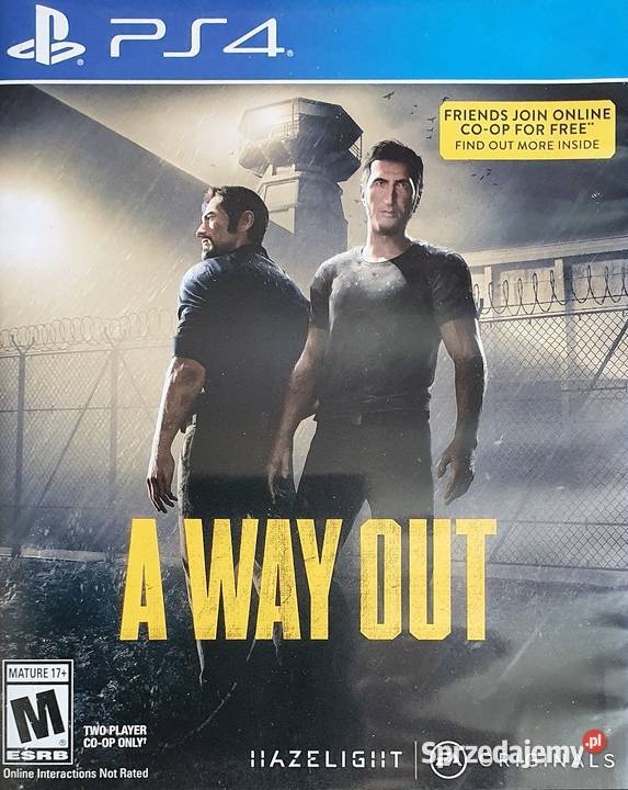 A WAY OUT PLAYSTATION 4 PLAYSTATION 5 4 5 Kraków