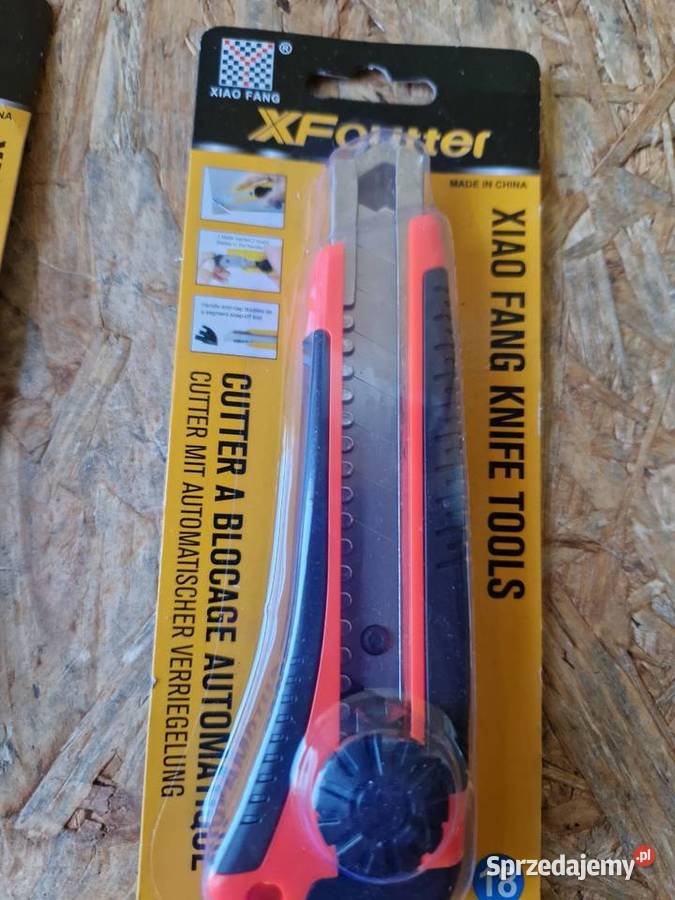 Nożyk do tapet 18mm plastikowa rękojeść Głogowa