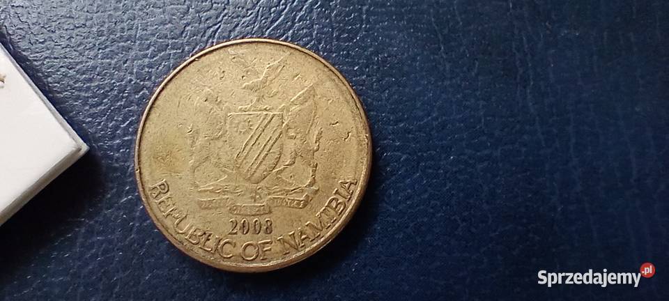 Stare monety 1 dolar 2008 Namibia Numizmatyka Lesko sprzedam