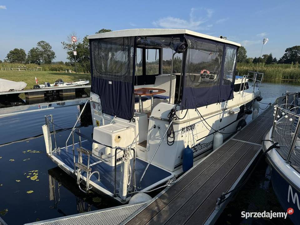 Jacht motorowy Calipso 750 Elegance houseboat Łodzie i motorówki pomorskie Drewnica