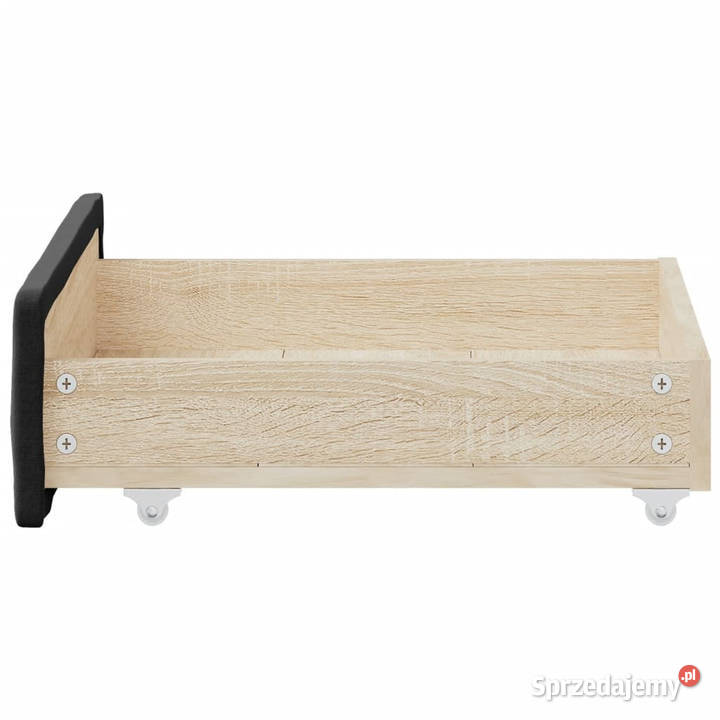 Szuflady pod łóżko 2 czarne WM833912 Warszawa