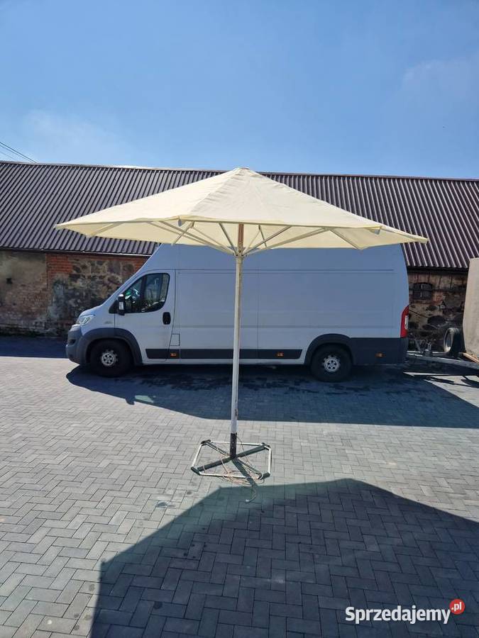 PARASOL OGRODOWY Okrągły 35x 35m SOLIDNY