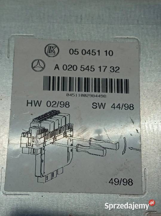 MODUŁ SAM A0205451732 MercedesBenz Sklasa IV