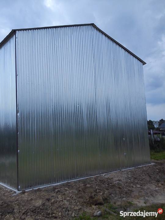 Hala 9x12 Wiata Hale blaszane Garaże Blaszane Gorzów Wielkopolski
