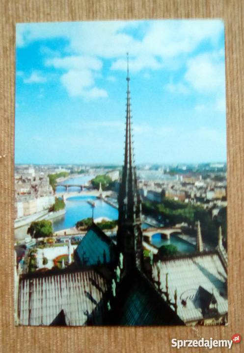 MOSTY NA SEKWANIE I WIEŻA KATEDRY NOTREDAME W Pocztówki i karty telefoniczne lubelskie Piszczac