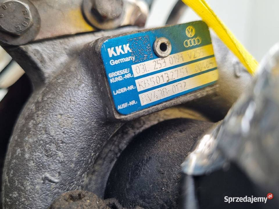 SILNIK KOMPLET Audi A3 II 8P 20 TDI 140 166 CBA osobowe lubelskie Janów