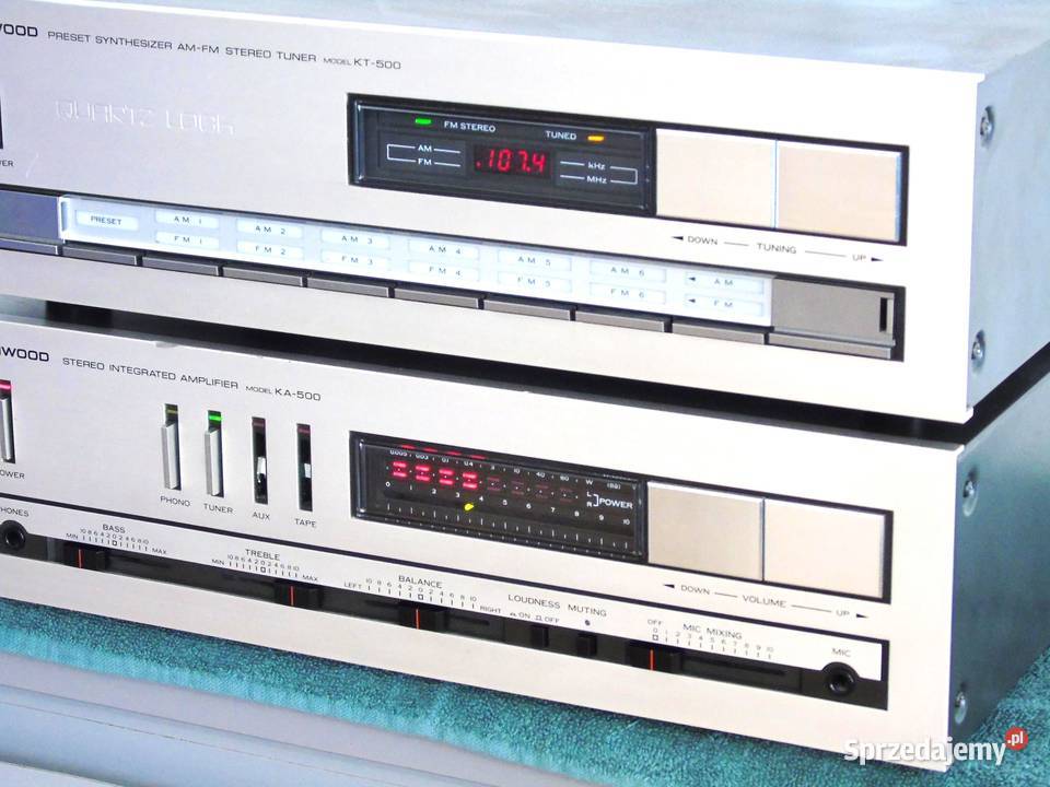 Wzmacniacz i Tuner Kenwood KA500 i KT500 świetne podkarpackie Jasło