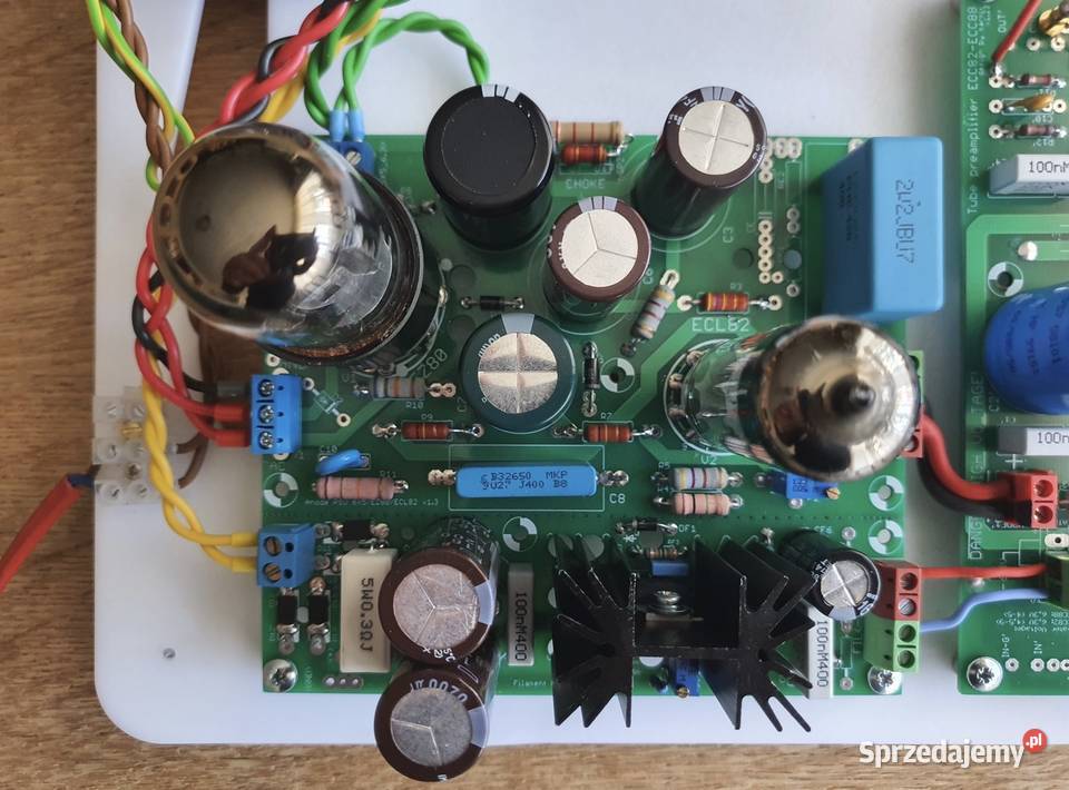 DIY Przedwzmacniacz Lampowy ECC82 ECC88 KIT Piaseczno