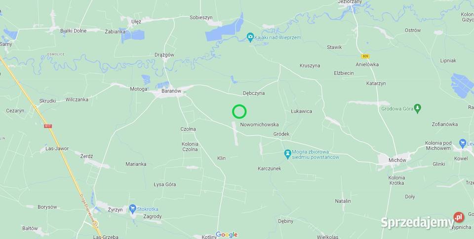 Dom w lesie lubelskie Kozioł sprzedam