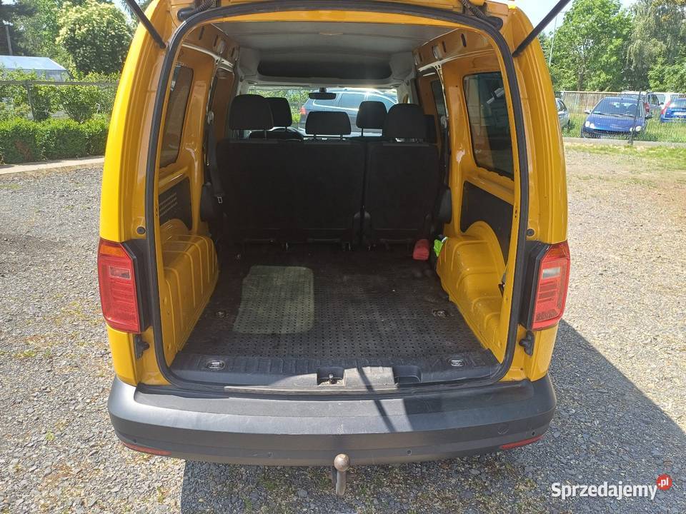 VW Caddy MAXI 20 TDICR 102 2019r klimatyzacja gniazdo USB Lubin