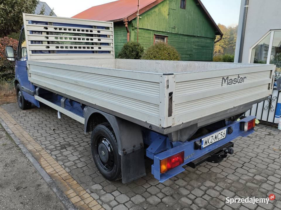 Renault Master 25 Dci 120 35t Niebieski Skrzynie Skrzynie Warka